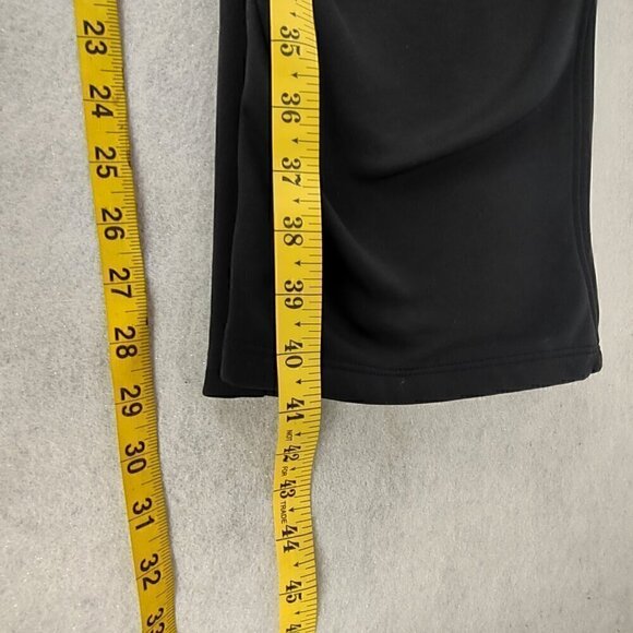 Under Armour Women's Elastic Waistband 2 Pocket Black Soft Fleece Pants Size M - Picture 8 of 10